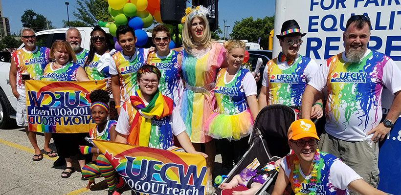 UFCW 1006A Proud to Stand Up for Workers and Equality at London Pride in Ontario