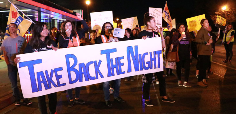 UFCW Local 1006A participates in Take Back the Night rally and walk in Brampton’s Gage Park