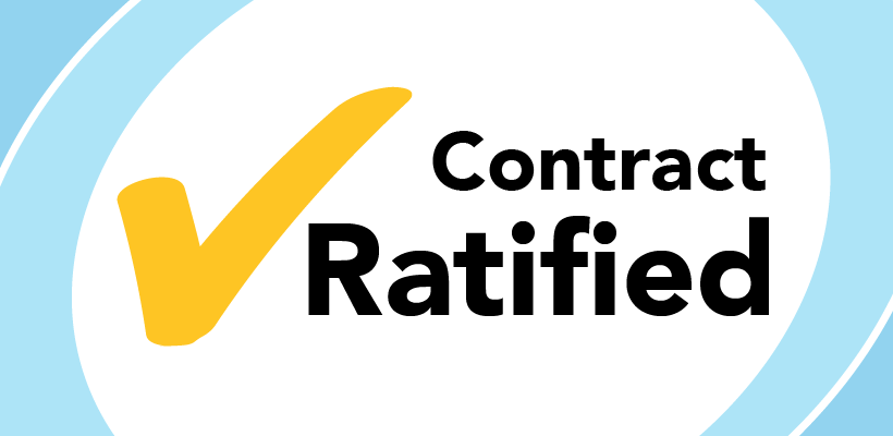 Union Contract Ratified 