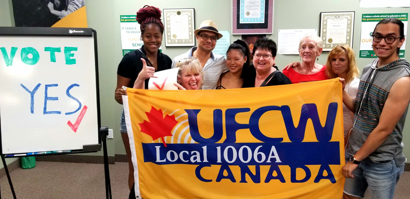 Workers at Best Western Brantford voted in favour of joining Local 1006A.
