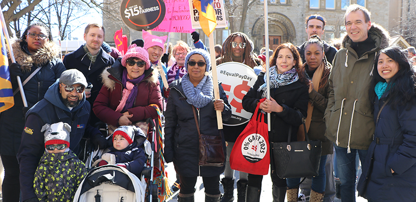 UFCW Canada Local 1006A is proud to stand up for human rights and women's rights on International Women's Day