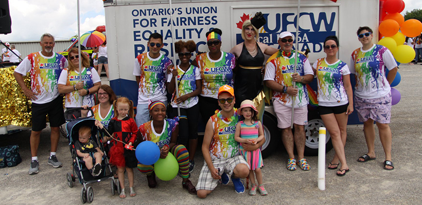 UFCW 1006A Proud to Support Pride, LGBTQ rights