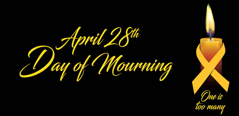 On April 28 we observe Day of Mourning
