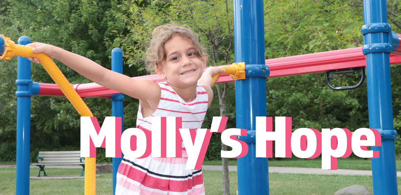 Molly's story as a leukemia survivor - UFCW 1006A fundraises for a cure