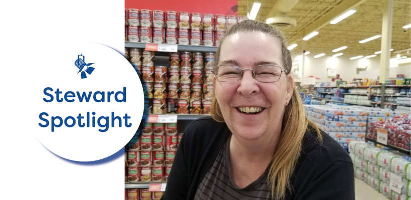 This union steward spotlight features Laura Roberge from Loblaws in Ottawa.