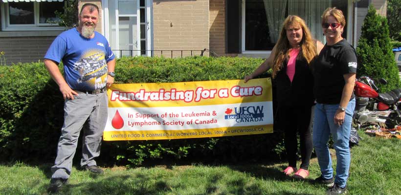 WIN Hosts Yard Sale for Leukemia & Lymphoma of Canada