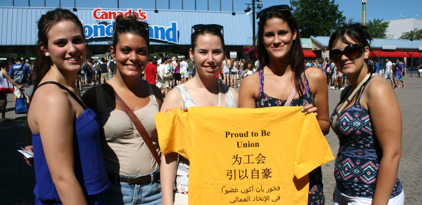 Canada's Wonderland Union Members Day Ontario