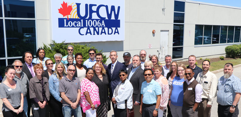 UFCW Canada Local 1006A's Executive Board