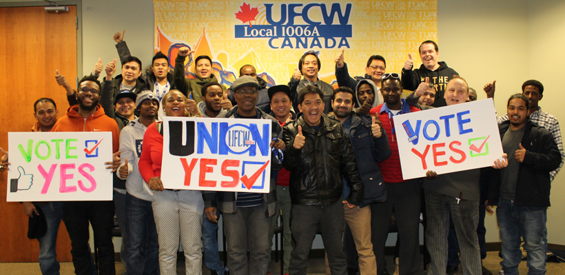UPS workers in Vaughan join Ontario's Best Union.