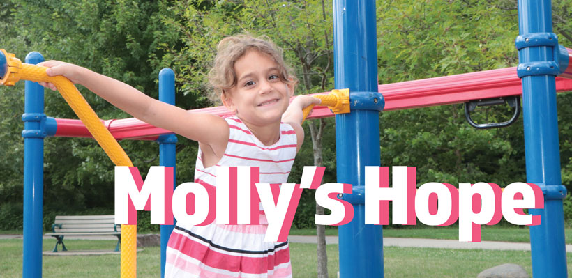 Molly's story as a leukemia survivor - UFCW 1006A fundraises for a cure