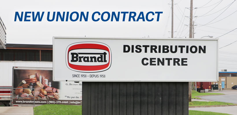 New Contract for UFCW 1006A Members at Brandt Meats