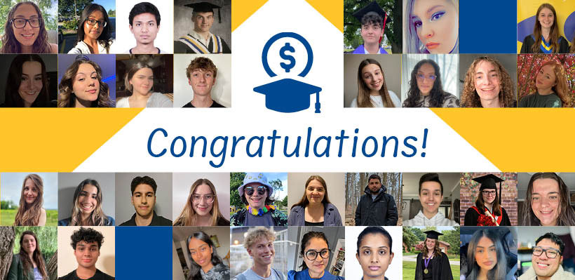 1006A's 2023 scholarship winners! Congratulations.