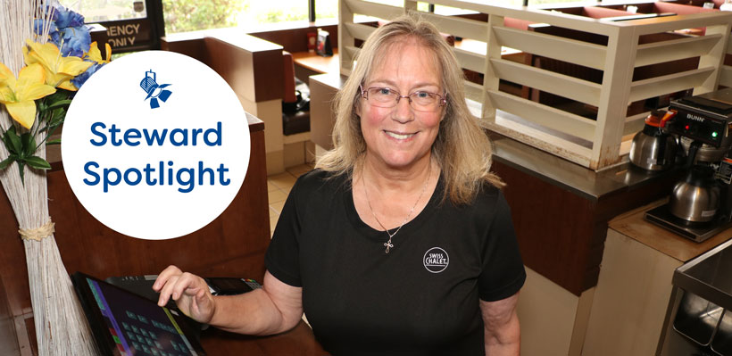 Steward Spotlight: Sabine – Swiss Chalet Milton